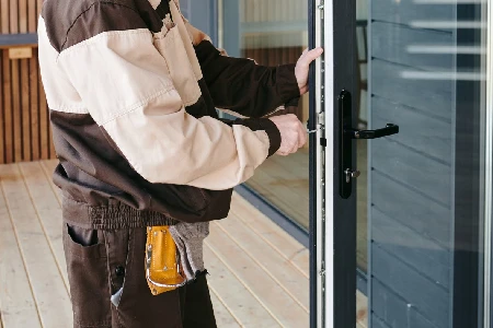Cleaning And Polishing Glass Door Installation in Princeton, FL